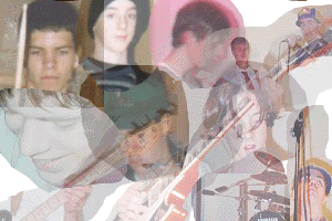 Whoa it's all of our heads layered on top of each other!!!